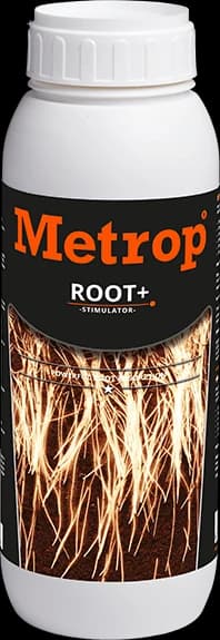 Engrais Root Plus Metrop, 1 L, stimulateur racinaire liquide pour boutures, semis et rempotages
